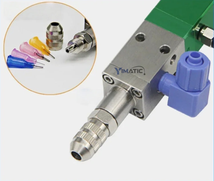 μm-Level Pneumatic Dispenser | Anti-Drip Suck-Back Valve for SMT/High-Precision Fast Ship