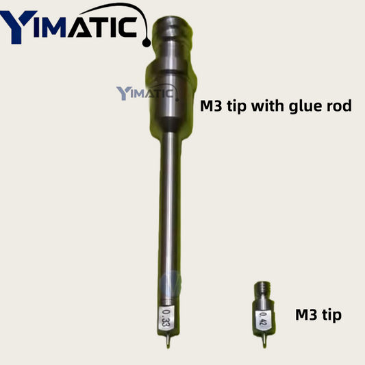 Free Shipping Customized Extended High Precision ASM M3 Glue Dispensing Stainless Steel Tapered Needle Tip