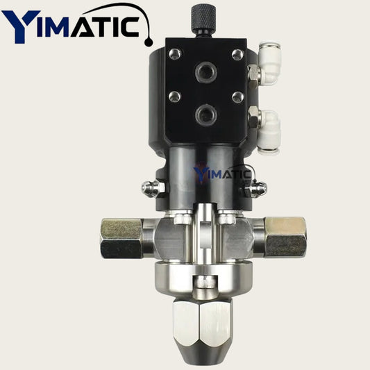 Free Shipping High-Flow High-Viscosity Anti-Drip Valve Dual Cartridge Dispensing Valve YI-66 for Sealant/Adhesive/Encapsulation