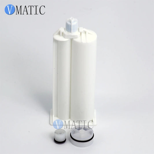 Free Shipping 2019 Hot Sale 2 Pcs Pro Glue Dispensing Plastic Cartridge 50ml/cc 4:1 Ratio For Dispensing Gun
