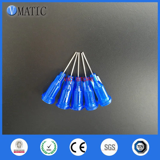 Free Shipping Top Quality Assurance Chinese Tips 100Pcs 22G 0.5'' 1/2 Inch Plastic Syringes Needle