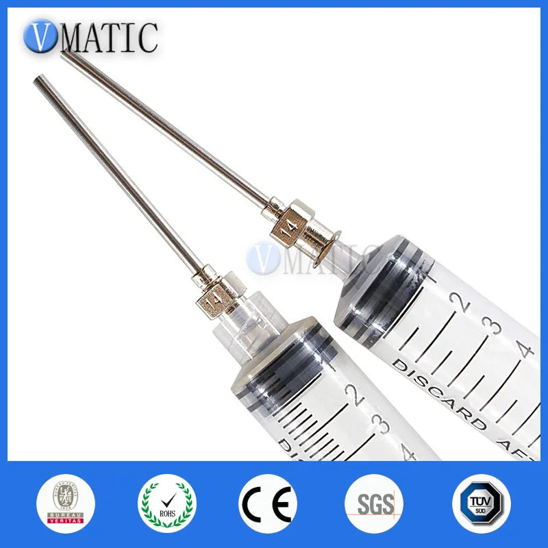 Free Shipping 12Pcs 1 Inch Tip Length 14G Metal Tips