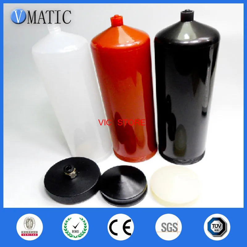 High Quality Thickening Explosion-Proof 300cc/ml Helix Luer Lock Tip Dispenser Pneumatic Syringe Barrel With Adapter