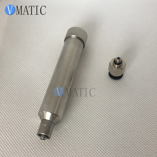 High Quality 10cc 10ml Corrosion Resistant Stainless Steel Cones Metal Dispensing Syringe