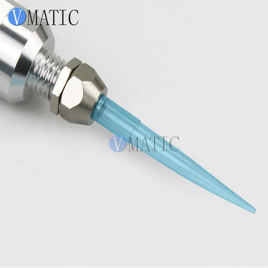 Free Shipping Light Blue Big Size TT Tapered Dispensing Needle 70mm Length 100Pcs Plastic Needles