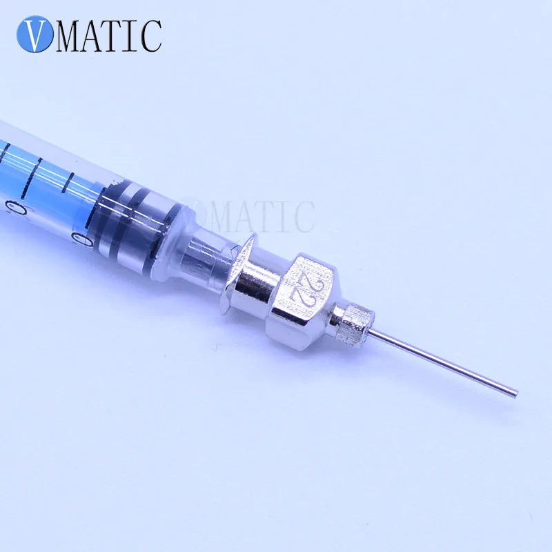 High Quality 12Pcs 0.5'' 22G Stainless Steel Needle Tips 1/2 Inch