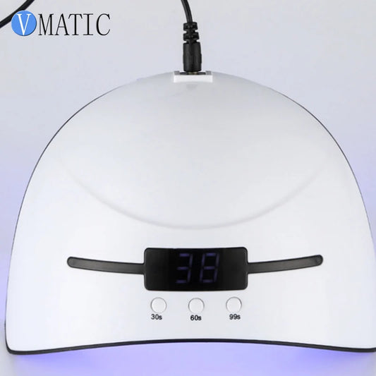 High Quality 36W UV LED Nail Lamp Dryer for Gel Polish, Gustala Gel Nail Lamps Dual Light Source LEDs, 3 Timer Setting