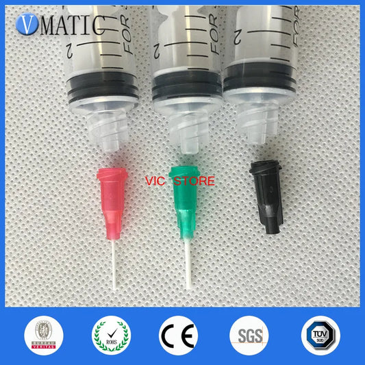 Free Shipping Non Sterilized 10cc/ml Plastic Syringe With PP Flexible Needle 1/2 Inch & Syringe Stopper