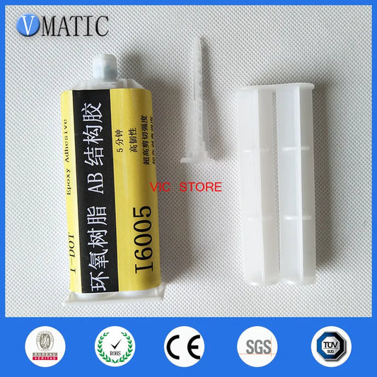 Free Shipping New Bonding Application Cartridge Set Package Epoxy AB Glue With Excellent Adhesion To Many Materials / Push Rod