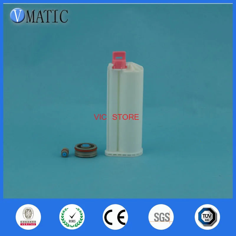 Free Shipping 20Pcs 50ml/cc 10:1B PBT Adhesive Cartridge For Ab Acrylic Adhesives In Marble & Solid