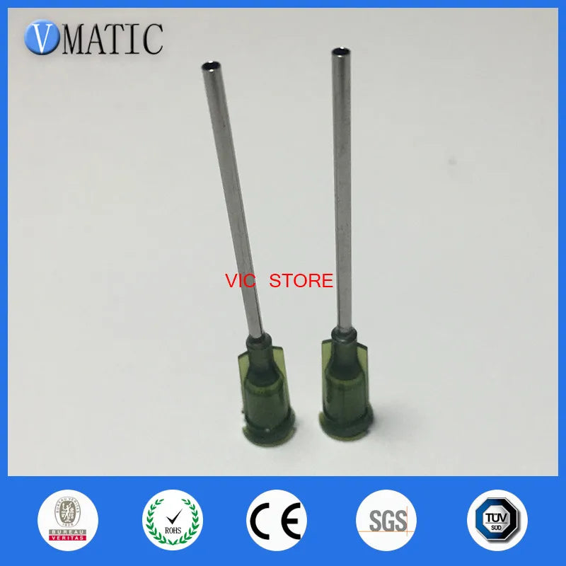 Free Shipping 1.5'' Tubing Length 14G Luer Lock S.S.Glue Plastic Dispensing Needle Tip 1-1/2 Inch