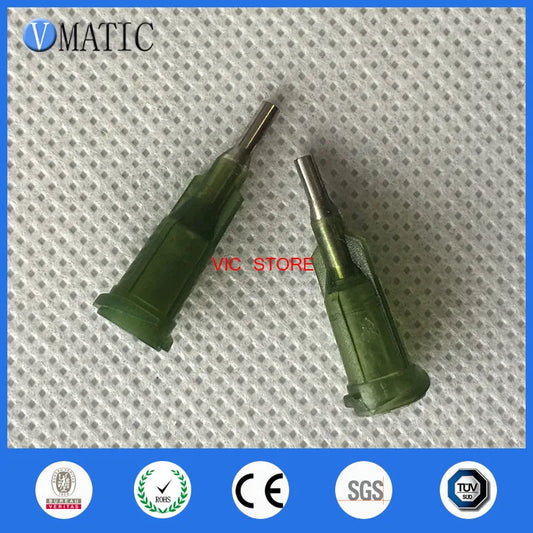 High Quality Quality 100Pcs 14G 1/4'' Inch Stainless Steel Tip Dispensing Needles Syringe Needle Tips Screw Needle Needle