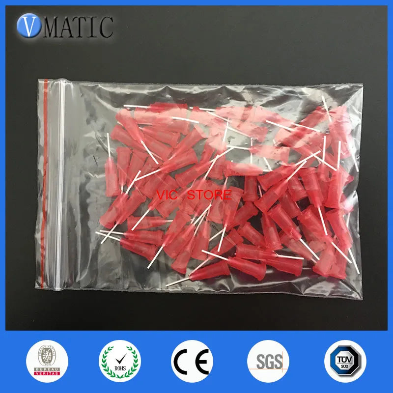 High Quality Quality Assurance 100Pcs 0.5'' PP Flexible Dispenser Needles Tips 25G PP Dispensing Needle 1/2 Inch