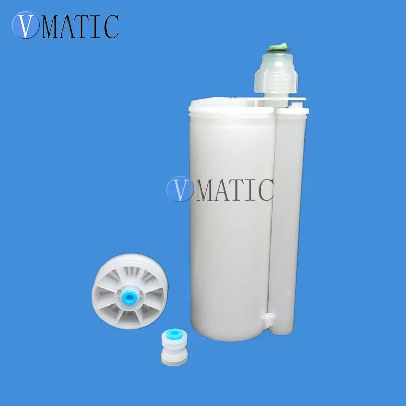 Free Shipping High Quality 200 345 400 450 600 Ml Dual Epoxy Cartridge 1:1 2:1 10:1 Ratio Air Compressor Pipe With Pistons & Cap