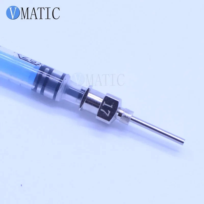 Free Shipping 12pcs 0.5 inch Tip Length 17G Stainless Steel Metal Tips in High Quality & Precision