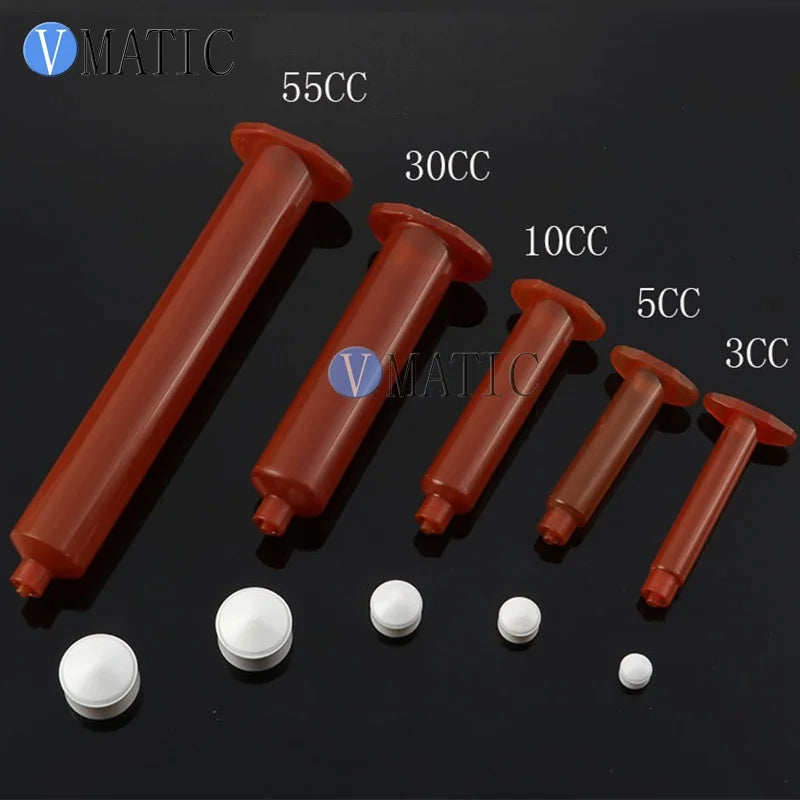Free Shipping 30Cc/Ml Empty Liquid Pneumatic Syringe Anti Uv Barrel With Piston