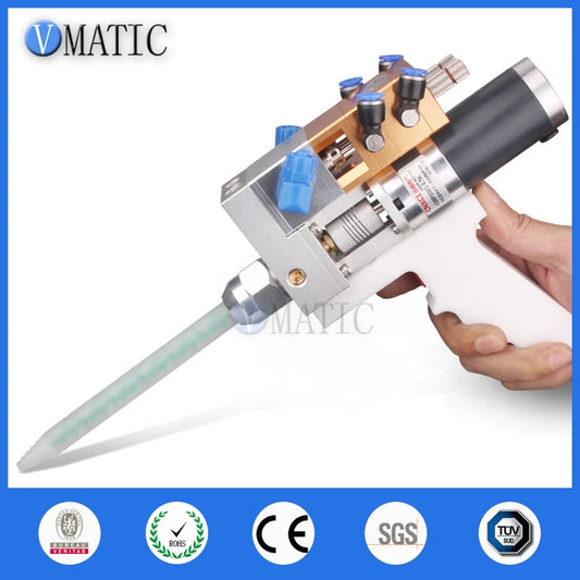 High Quality Epoxy Resin Two Component Glue Gun Ab Dynamic Pneumatic Mixing Dispensing Manual Filling Valve