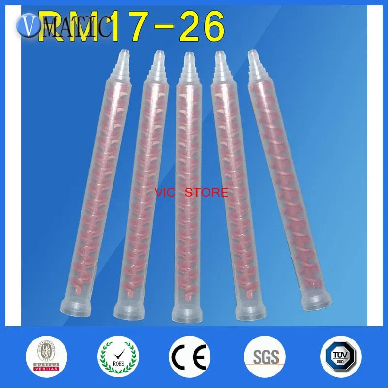 Free Shipping Quality 5pcs Resin Static Mixer MR17-26 Mixing Nozzles for Duo Pack Epoxies