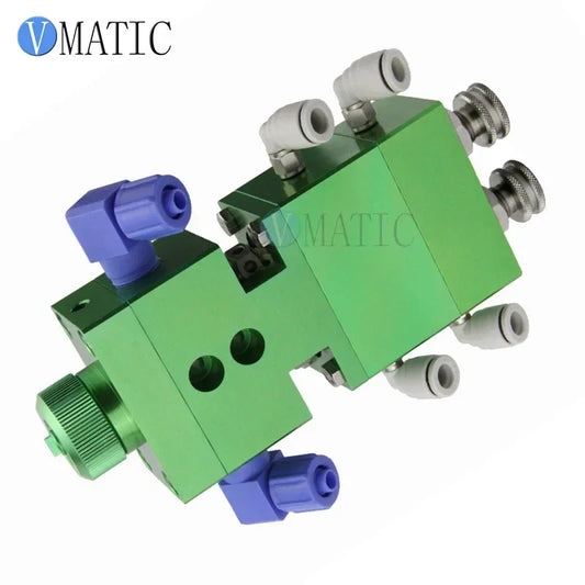 Stainless Steel Hydraulic Dispensing Valve | Manual AB Glue Applicator for Sealant Adhesive Fast Ship
