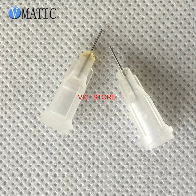 High Quality 100Pcs 27G 1/4'' Inch Dispenser Needles For Glue Dispensing Use