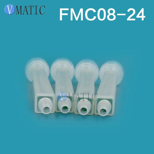 Free Shipping High Quality 5Pcs Resin Static Mixer FMC08-24 Mixing Nozzles Screw Mouth Silicone Mixing Tube Nozzle