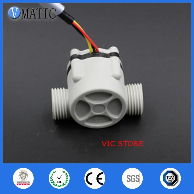 Free Shipping VC168 Electronic Milk Price Low Temperature 80c Nylon Material Water Flow Rate Sensor