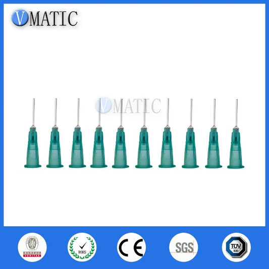 100pcs 21G 1/2" Bayonet Needle | SUS304 Blunt Tip for Epoxy/Silicone Mixing Free Shipping