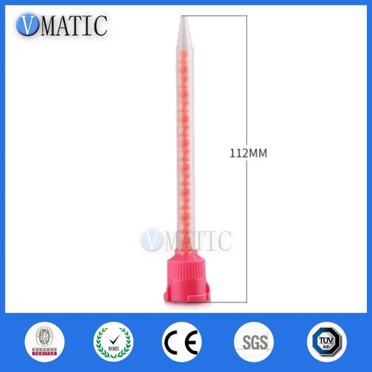 MB5.4-16S 10:1 Static Mixer Nozzle | Round Tip for Epoxy Resin & Silicone Caulking | Dual Cartridge Mixing Tool 10pcs Fast Ship