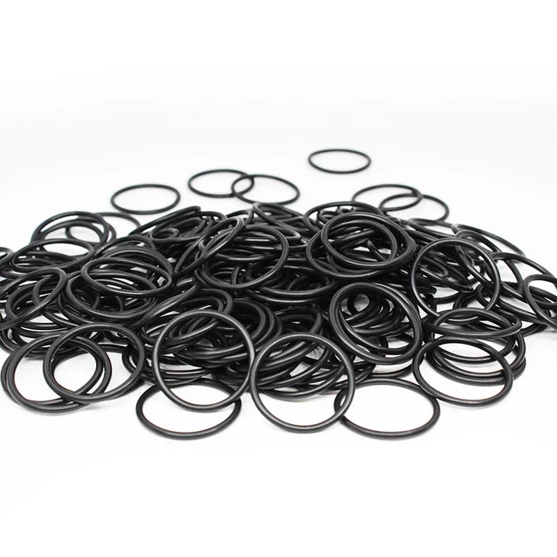 NBR Black Nitrile O-Ring OD 3-80mm Thickness CS 1/1.5/2/3mm O-Rings Seal Gasket Oil & Corrosion Resistant Seal