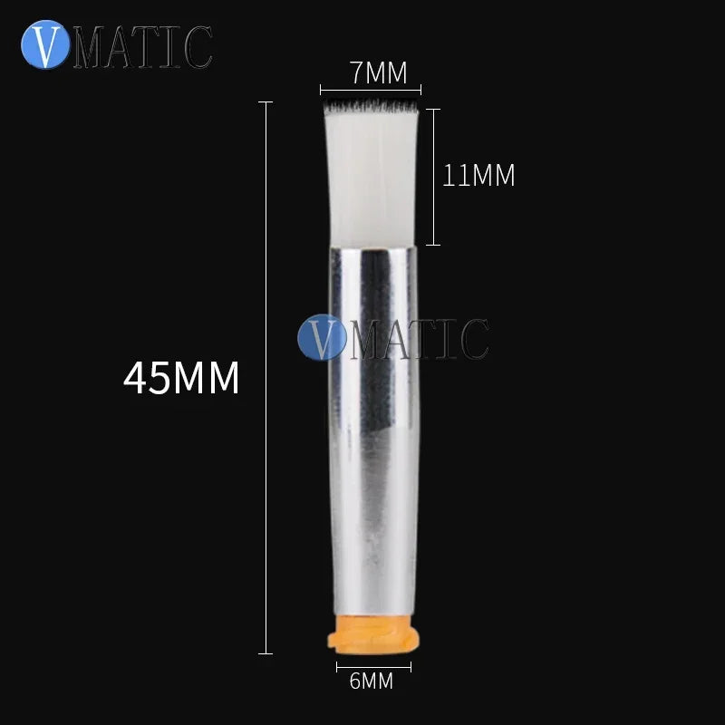 Free Shipping Glue Dispense Round Dia 7mm Screw Thread EFD Soft Needle Brush