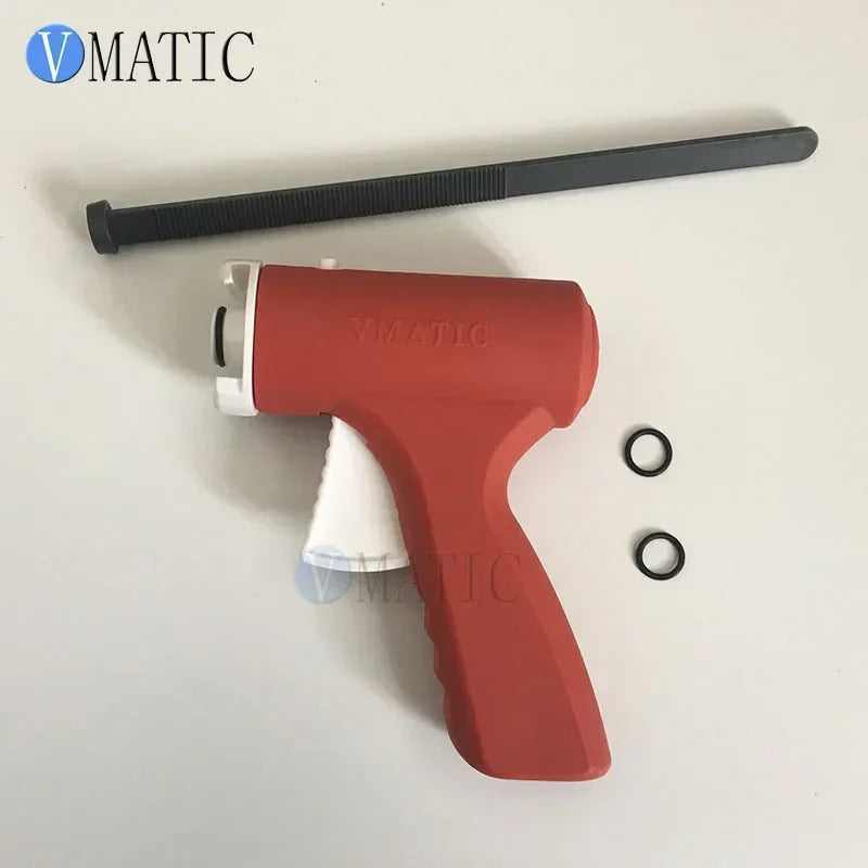 10ml Manual Liquid Glue Gun Kit | Industrial Dispensing Syringe with Multi-Size Tips for Resin/Epoxy/Silicone (Full Accessories