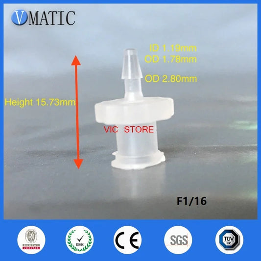 Free Shipping Plastic Female Male Joint Fast Fittings Adapter Pipe Air Hose Connector 10 Pcs