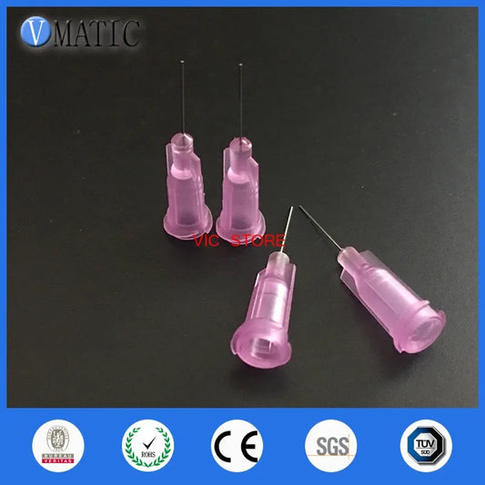 Free Shipping Non Sterilized 30G Te Premier Dispensing Needle 0.5" Tubing Length Luer Lock Blunt Dispense Needles Tips 1/2 Inch