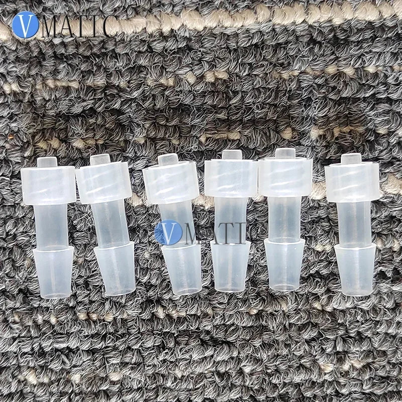 High Quality 100Pcs/Lot 1/4 Inch Barb Male Luer Tapered Syringe Fitting (Polyprop) Luer Lock Tapered Connector