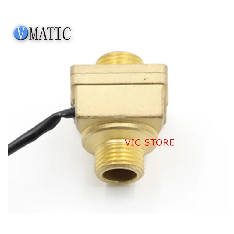 High Quality Electronic Motion Sensor Toilet Flush Brass Material Price VC4050-G1-2 Machinery Flow Water Switch