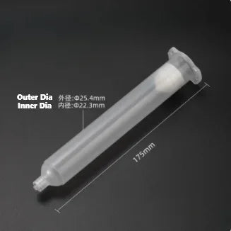 Free Shipping 55/30CC Japanese Style New Scale Pneumatic Dispensing Syringe for American Automation Glue Applicator Gun Adapter