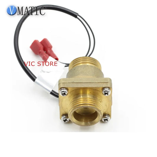 Free Shipping Electronic Water Urinal Flush Sensor VC4050 Male Thread Brass Magnetic Flow Switch