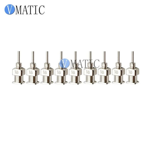 High Precision 18G 1/4 Inch Blunt Stainless Steel Metal Dispensing Syringe Needle 12pcs/box