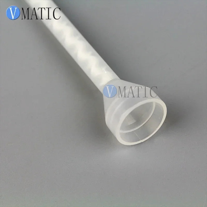 MC05-24 Flared Tip Static Mixer Nozzle | Dual Cartridge for Epoxy Resin & Silicone Caulking | 10pcs Bell Mouth Mixing Tube Fast