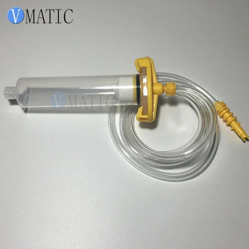 Pneumatic Dispensing Syringe Kit with Luer Lock Adapter | Solder Paste & Epoxy Applicator for Electronics Assembly