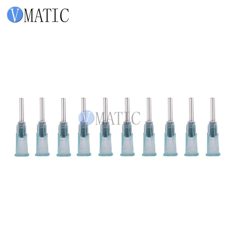 Free Shipping Non Sterilized 100Pcs/Set 14G Solder Paste Adhesive Glue Liquid Dispensing Needle 1/2 Inch Welding Fluxes