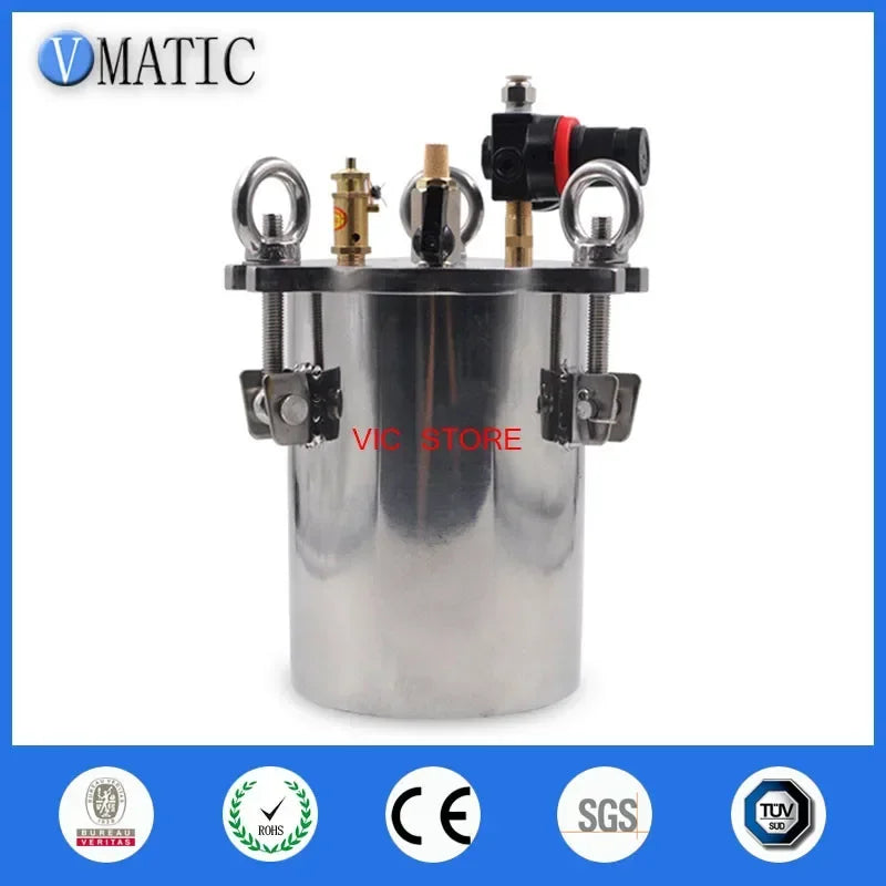 Heavy Duty Glue Dispenser | 2x5L Tank & Dual-Valve System for Automotive Sealing & Construction Fast Ship