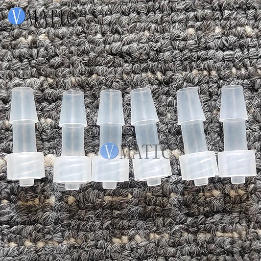 Free Shipping 100Pcs/Lot 1/4 Inch Barb Male Luer Tapered Syringe Fitting (Polyprop) Luer Lock Tapered Connector
