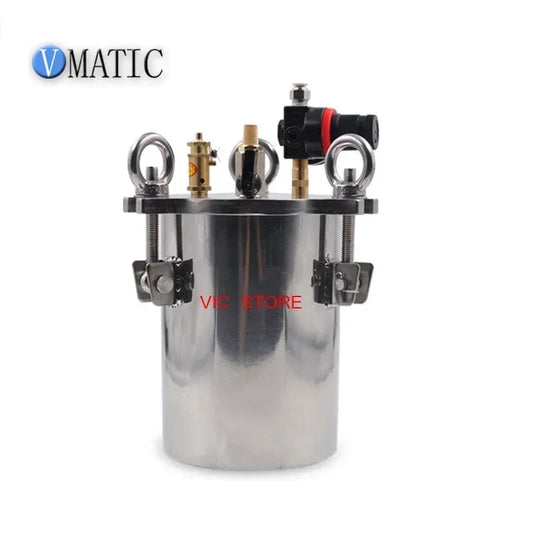304 Stainless Steel Barrel Factory Direct Sales Pneumatic Pressure Tank 4L