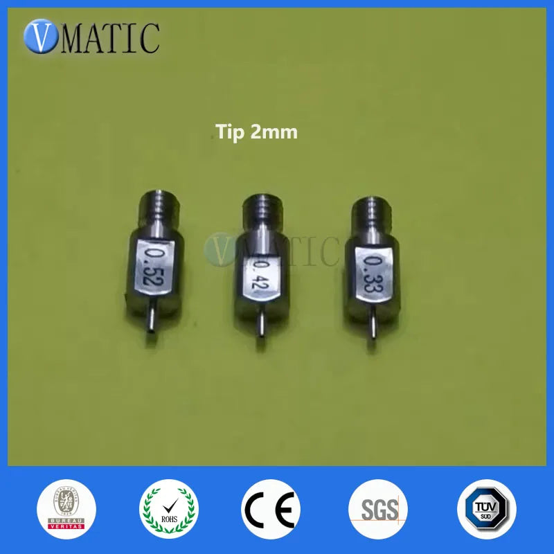 Free Shipping Customized Extended High Precision ASM M3 Glue Dispensing Stainless Steel Tapered Needle Tip