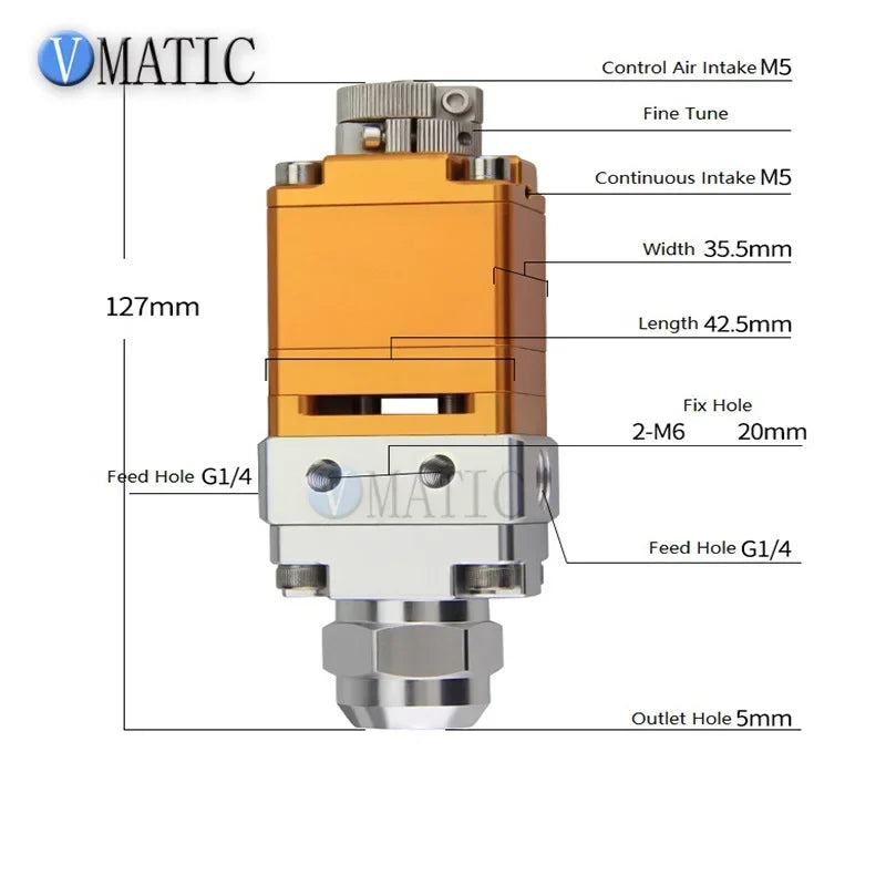 Free Shipping High Quality Industrial Use Lifting Suck Back AB Glue Adhesive Pneumatic Dispensing Gluing Valve