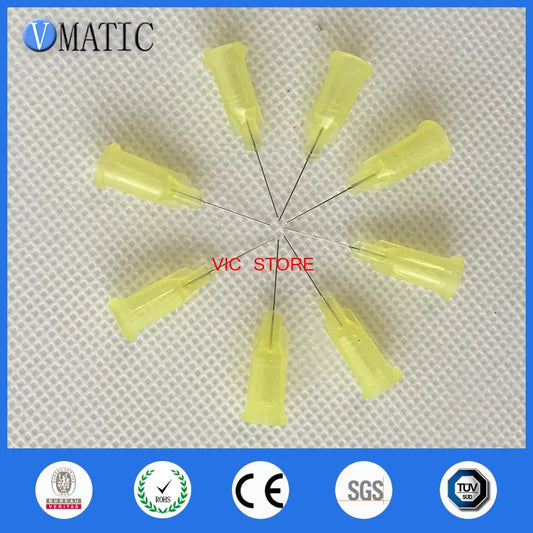 Free Shipping Non Sterilized 32G 0.5" Length Te Premier Dispensing Needle Precision S.S. Dispense Needles Tip