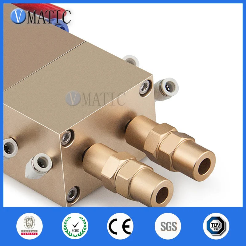 2023 High Quality New Arrival Big Flow Pneumatic AB Liquid Glue Adhesive Dispensing Suck Back Double Cylinder Valve