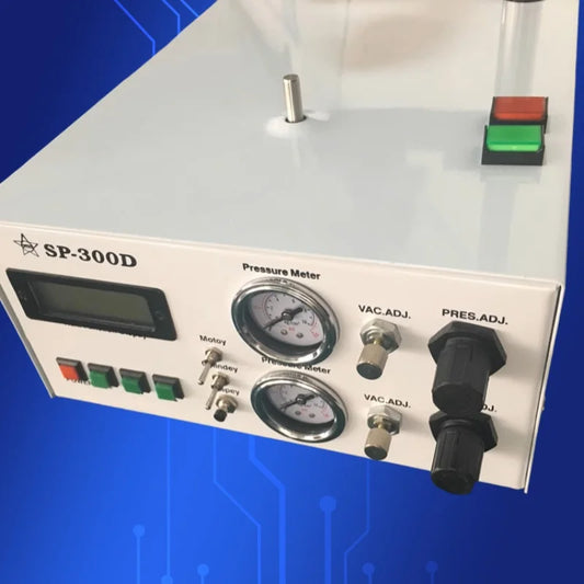 Free Shipping SP-300D Circular Glue Dispenser Automatic Horn Adhesive Applicator Rotary Dispensing Machine
