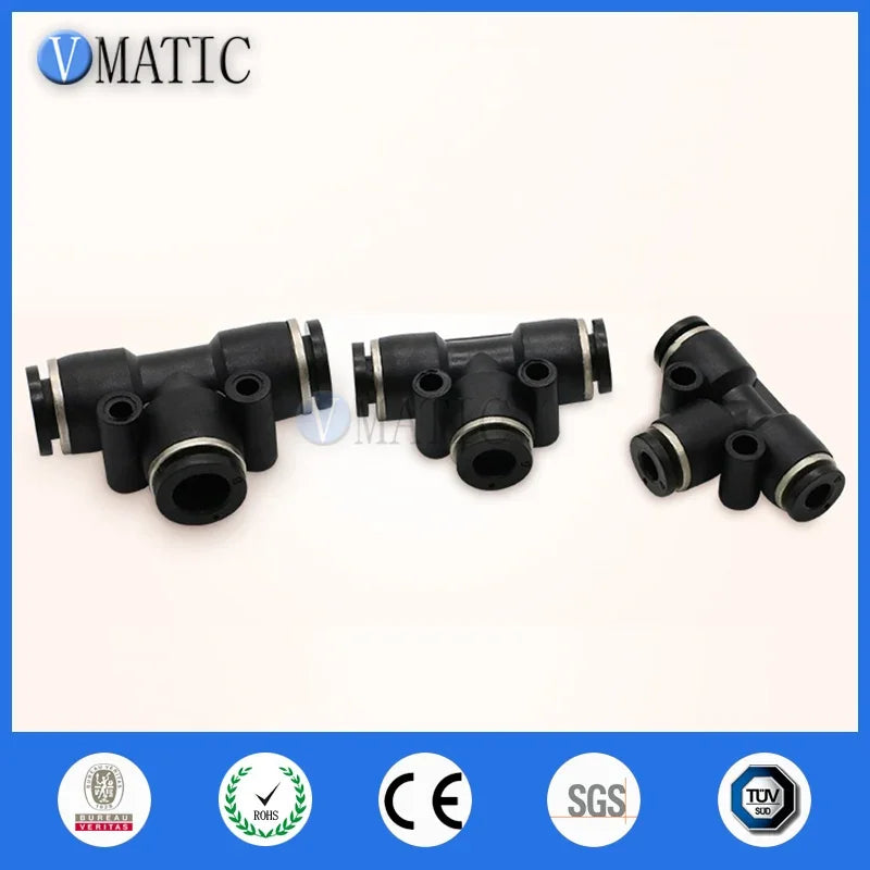 Free Shipping Way Pipe/ Branch / Tee Union/ Three Way Cock For Ab Dispensing Machine 5Pcs
